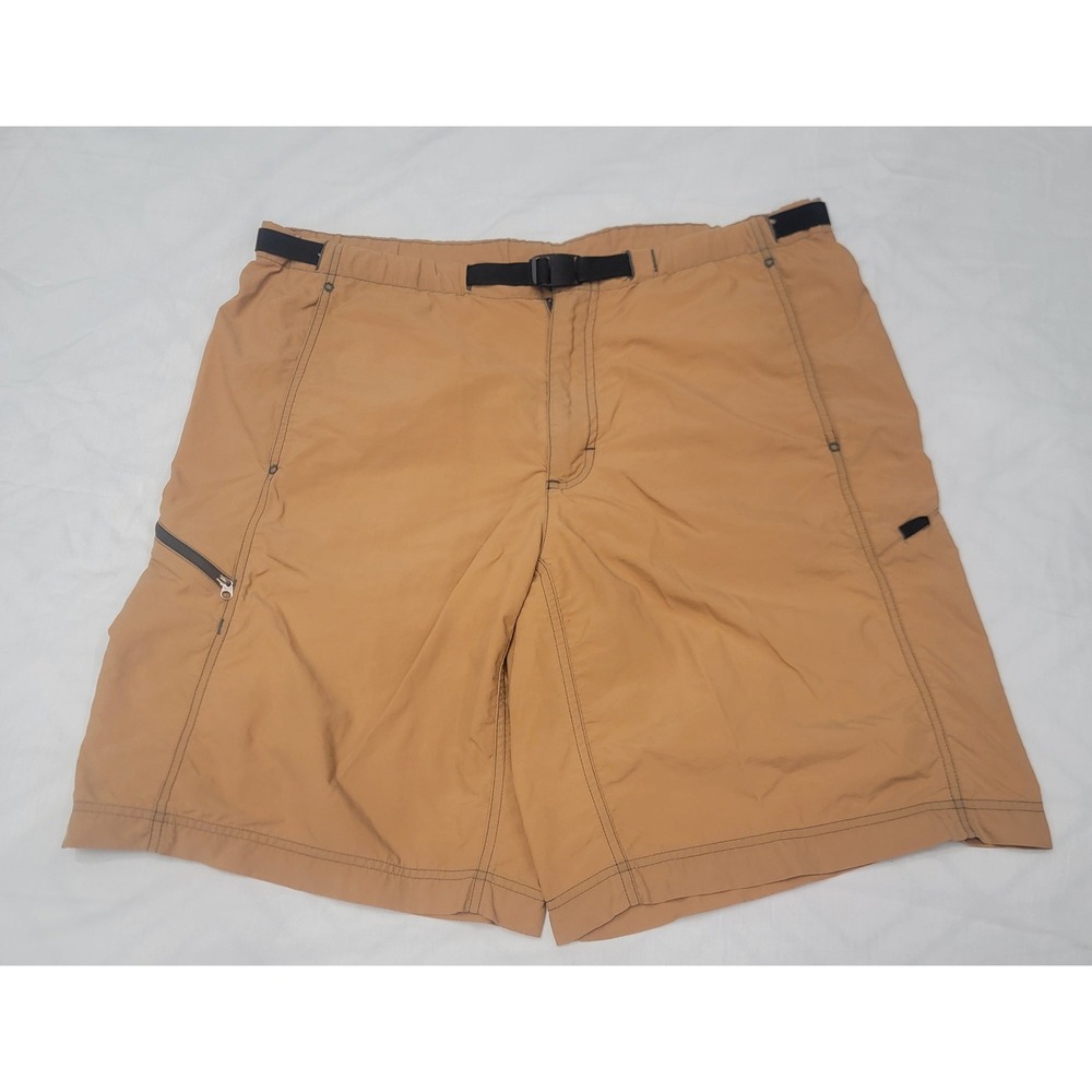Patagonia Gi III Hiking Shorts Mens Large Tan Nylon Belted Cargo 57316SP11